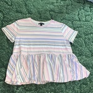 COPY - forever 21 peplum top